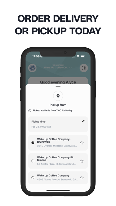 Wake Up Coffee Co Screenshot