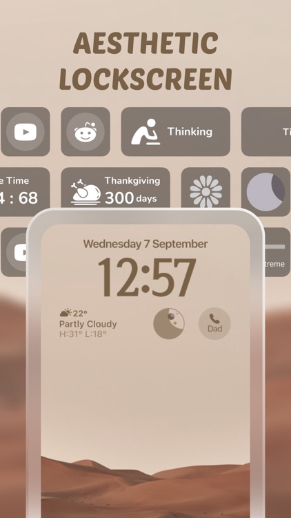 DIY Widgets: Color Lock Screen screenshot-3