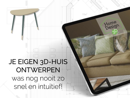 Home Design 3D iPad app afbeelding 1