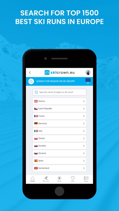 skicrown.eu Screenshot