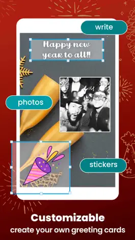 Game screenshot Happy New Year - Photo Frames apk