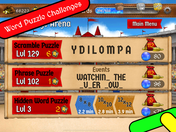 WordSlayer Dragon Word Search