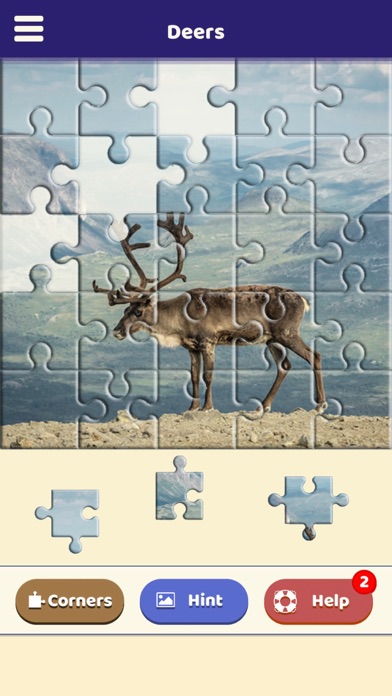 Screenshot #3 pour Deer Love Puzzle