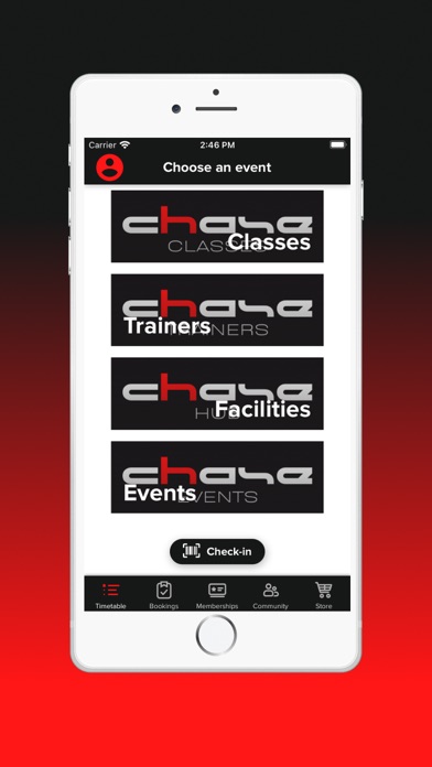 Chase Fitness and Sports Club Screenshot