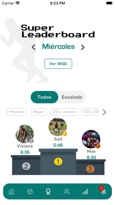 FitnessLab Crosstraining Screenshot