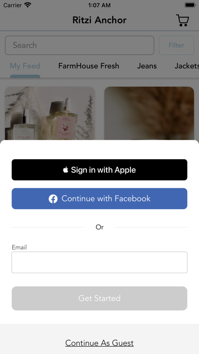 Ritzi Anchor Screenshot
