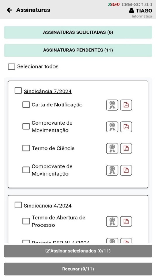 #10. SGED - CRMSC (iOS) بواسطة: Conselho Regional de Medicina do Estado de Santa Catarina - CRM-SC