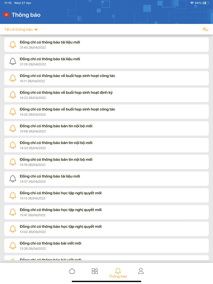 Sổ tay Đảng viên điện tử