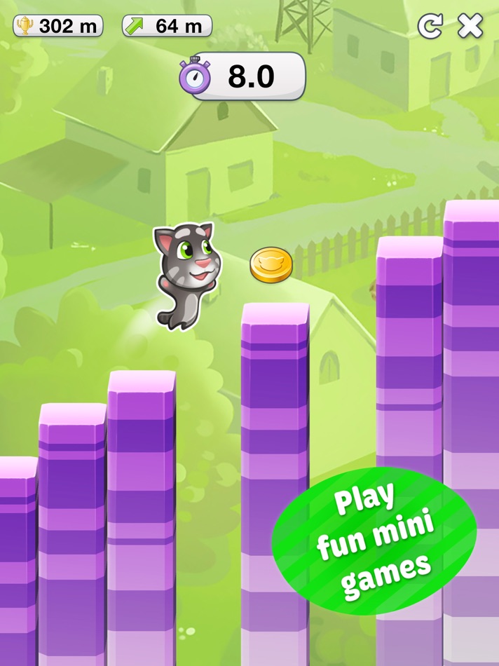 #5. Talking Tom Cat 2 for iPad (iOS) بواسطة: Outfit7 Limited