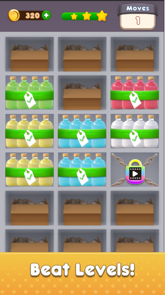 #4. Goods Triple 3D: Sorting Games (iOS) 由: Playwind Ltd