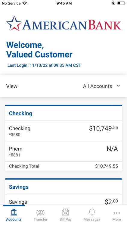 American Bank USA Mobile