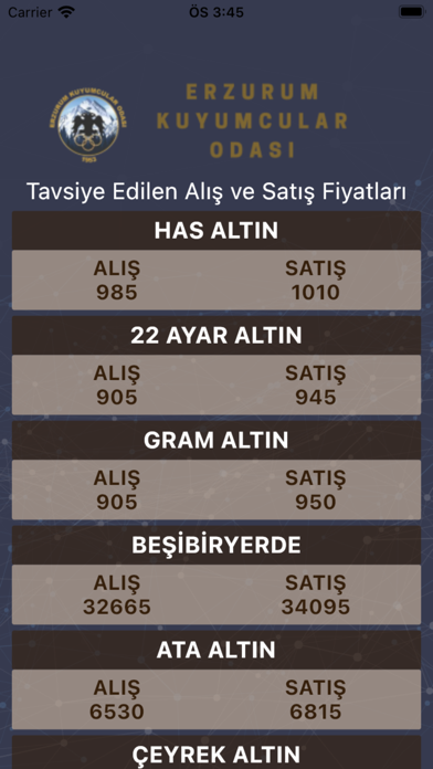 Erzurum Altın Screenshot