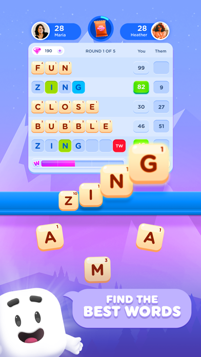 Wordzee! - Puzzle Word Gameのおすすめ画像1