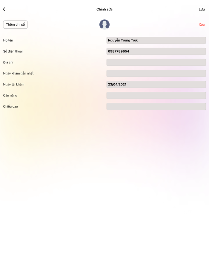 QLBN - Quản lý bệnh nhân