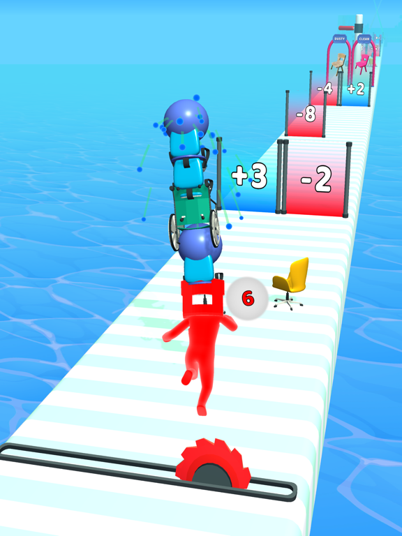 Chair Man Run! iPad screenshot