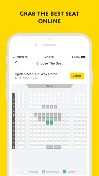 Popcorn - Online ticketing screenshot 4