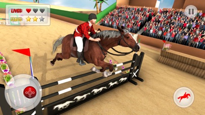 Mounted Horse Riding Show Jump Screenshot