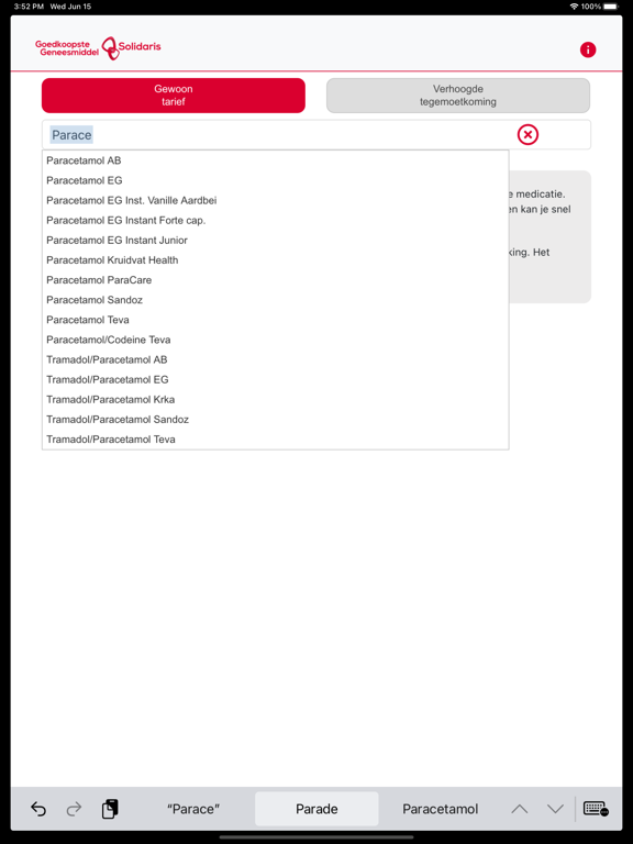 Screenshot #6 pour Goedkoopste geneesmiddel