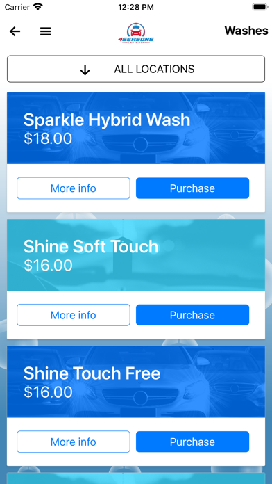 4 Seasons Car Wash Screenshot
