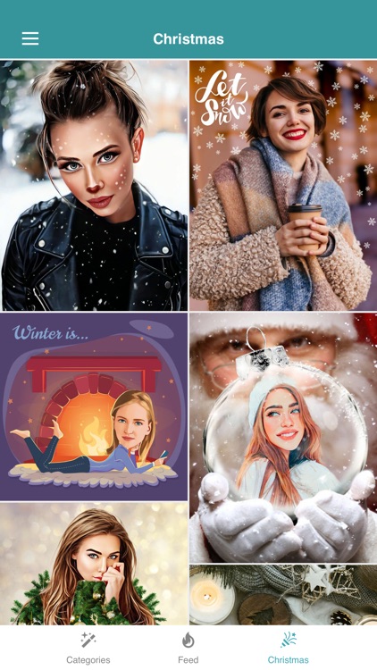 Christmas Photo Frames ゜ screenshot-3