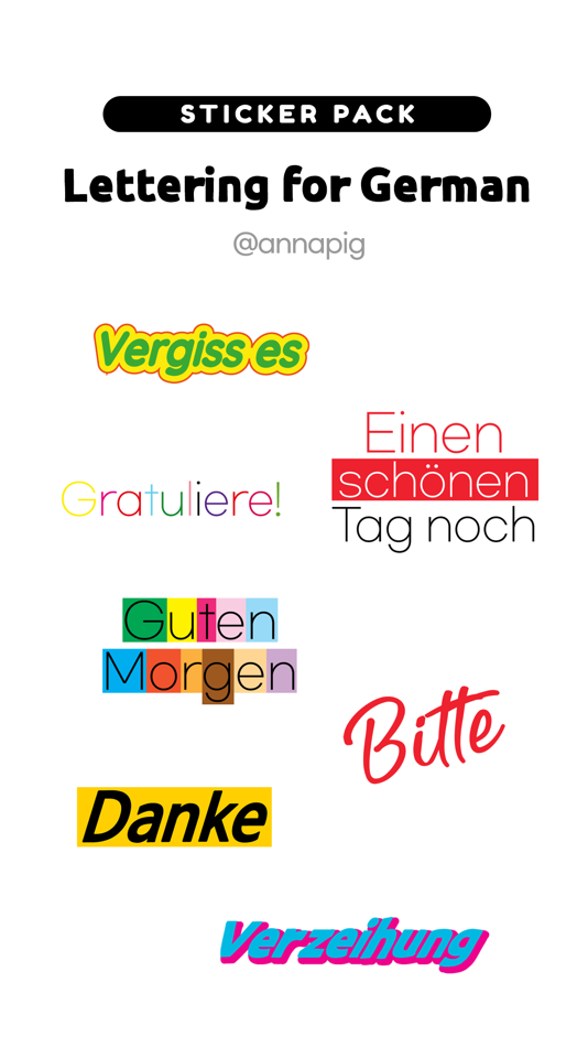 Lettering for German - 1.0.2 - (iOS)