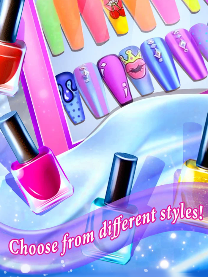 Super Stylist Nail Salon Games