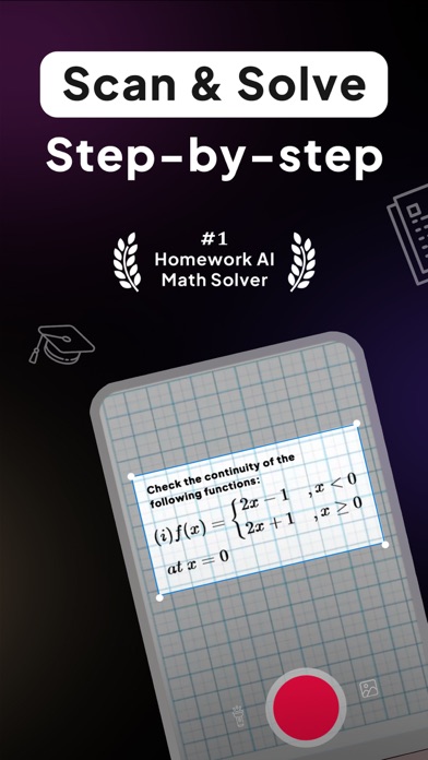 Homework AI - Math Helper Screenshot