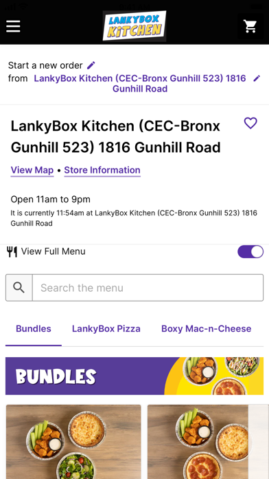 LankyBox Kitchen Screenshot