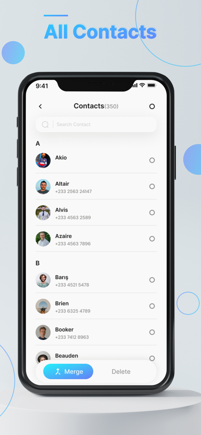 Duplicate Contacts Manager App