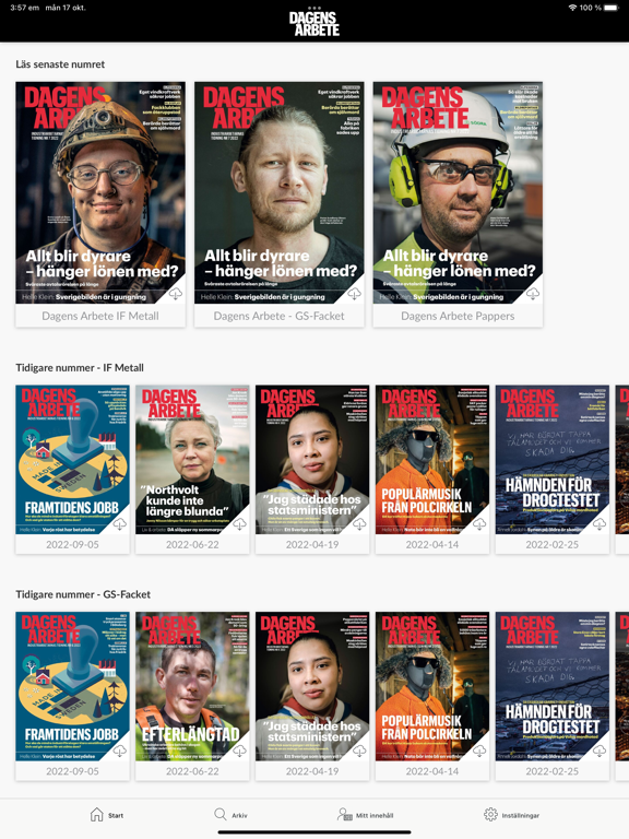 Screenshot #4 pour Dagens Arbete