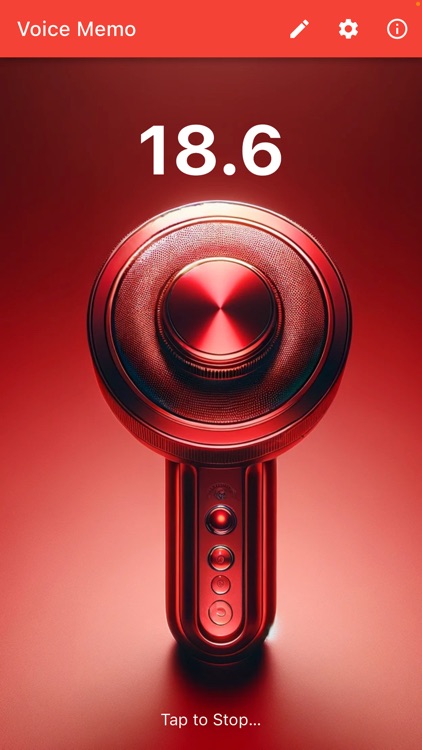 One Tap Voice Memo AI