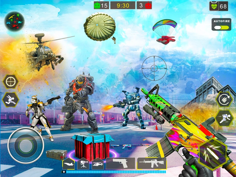 Robôs jogo de tiro FPS screenshot 11
