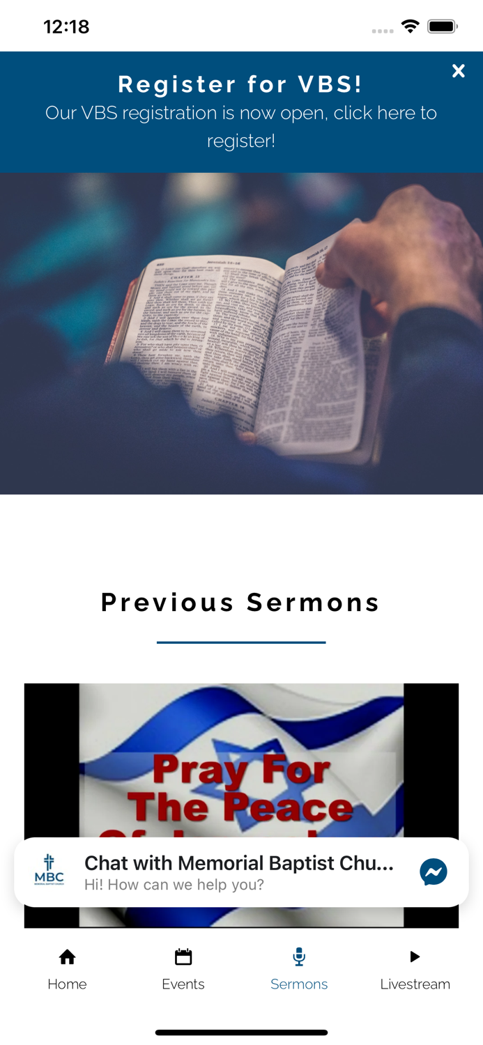 Memorial Baptist App