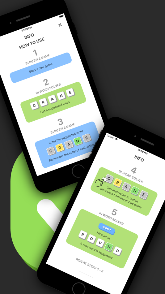 #6. Word Solver: Find Daily Puzzle (iOS) 게시자: Pascal Andraos