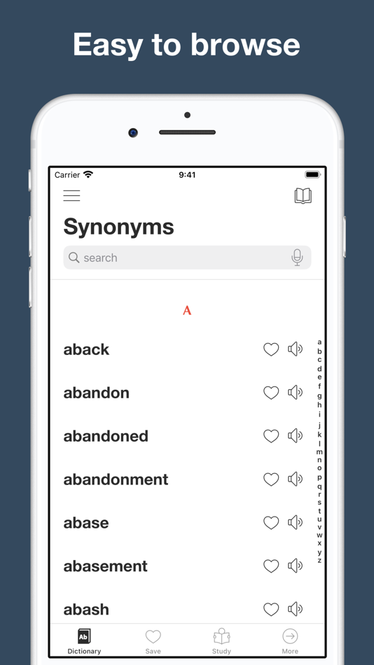 English Synonym Finder - 2.0 - (iOS)