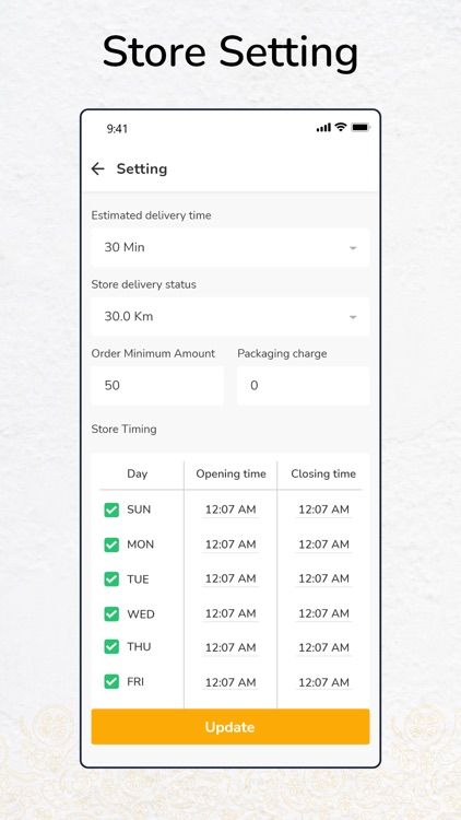 Fox-Food - Store Owner