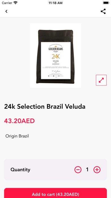 Screenshot 2 of Golden Beans App