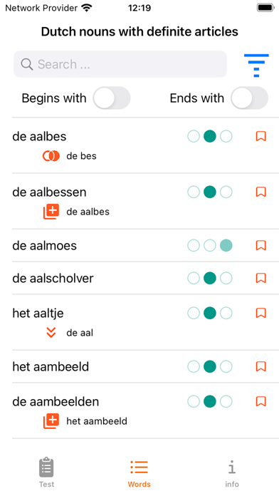 Dutch Definite Articles Screenshot