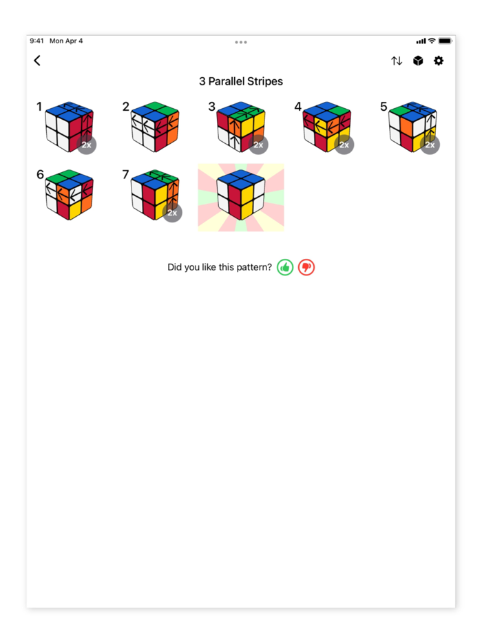 Patterns for Magic Cube