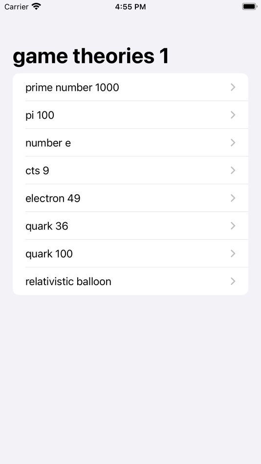 #1. game theories 1 (iOS) 由: Sungjun Kim