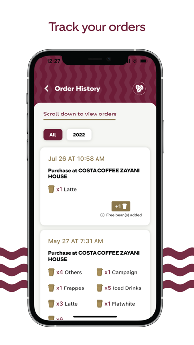 Costa Coffee Club BH Screenshot