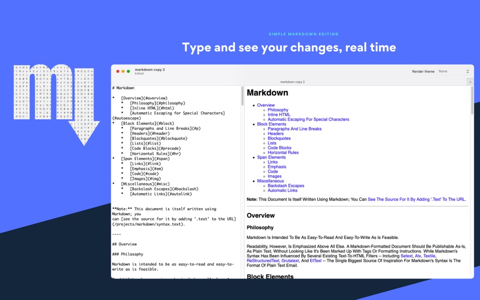 #1. medit - Quick Markdown Editor (macOS) Av: Rowena Ricalde