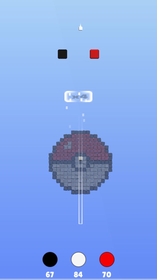 #4. Pixel Drop!! (iOS) 由: M8 Games