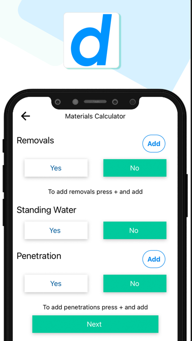 Danosa App Screenshot