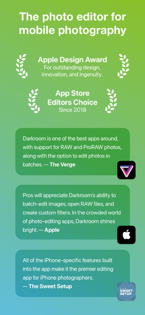 ‎Darkroom: Photo & Video Editor Screenshot