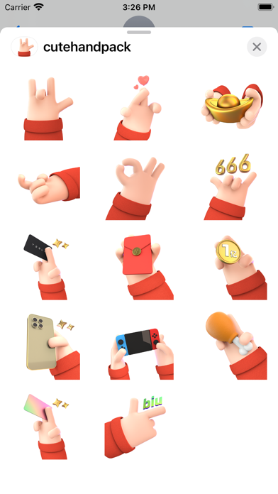 Cute Hand Gesture Screenshot
