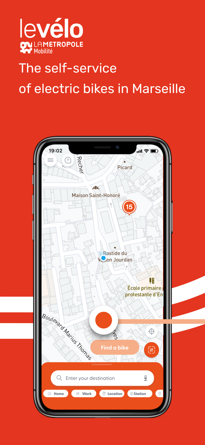 levélo - La Métropole Mobilité