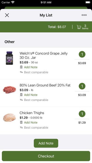 Oasis Fresh Grocery Market Screenshot