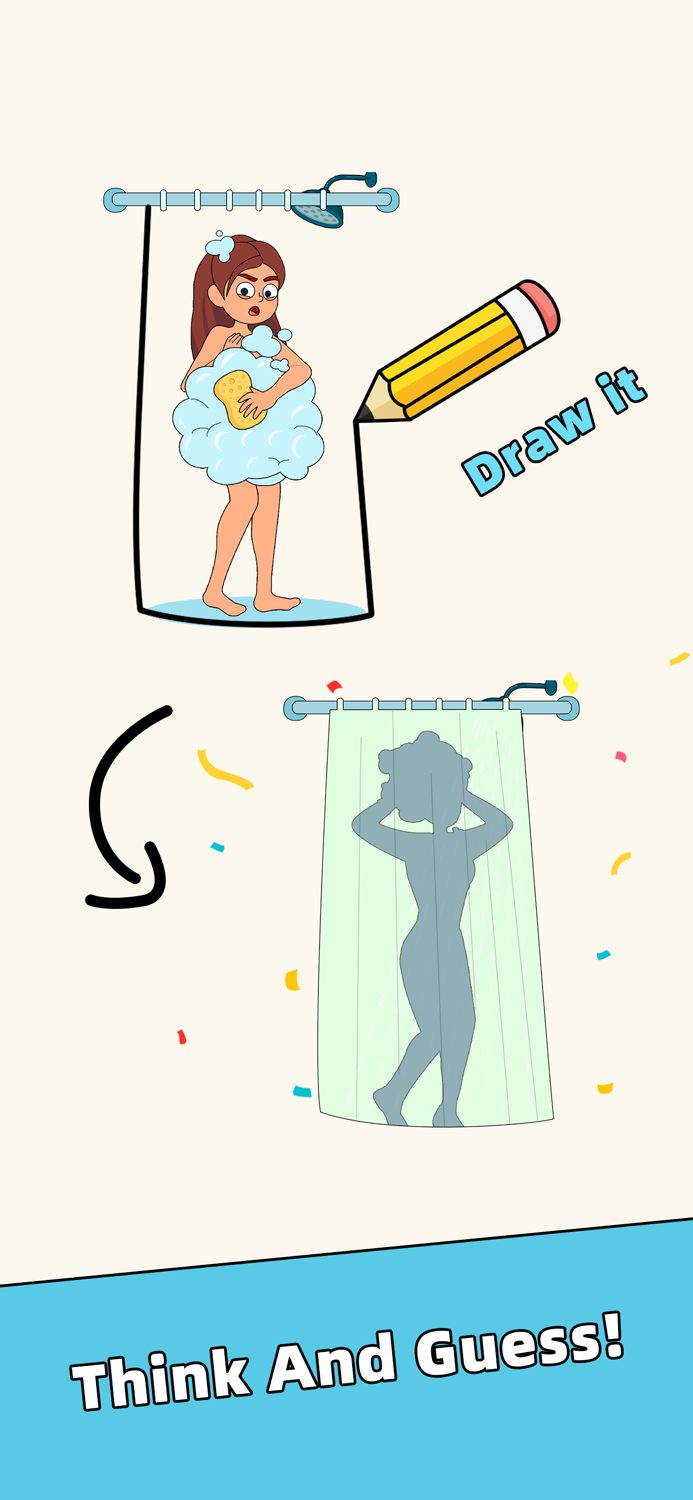 Draw PuzzleGuess One Part