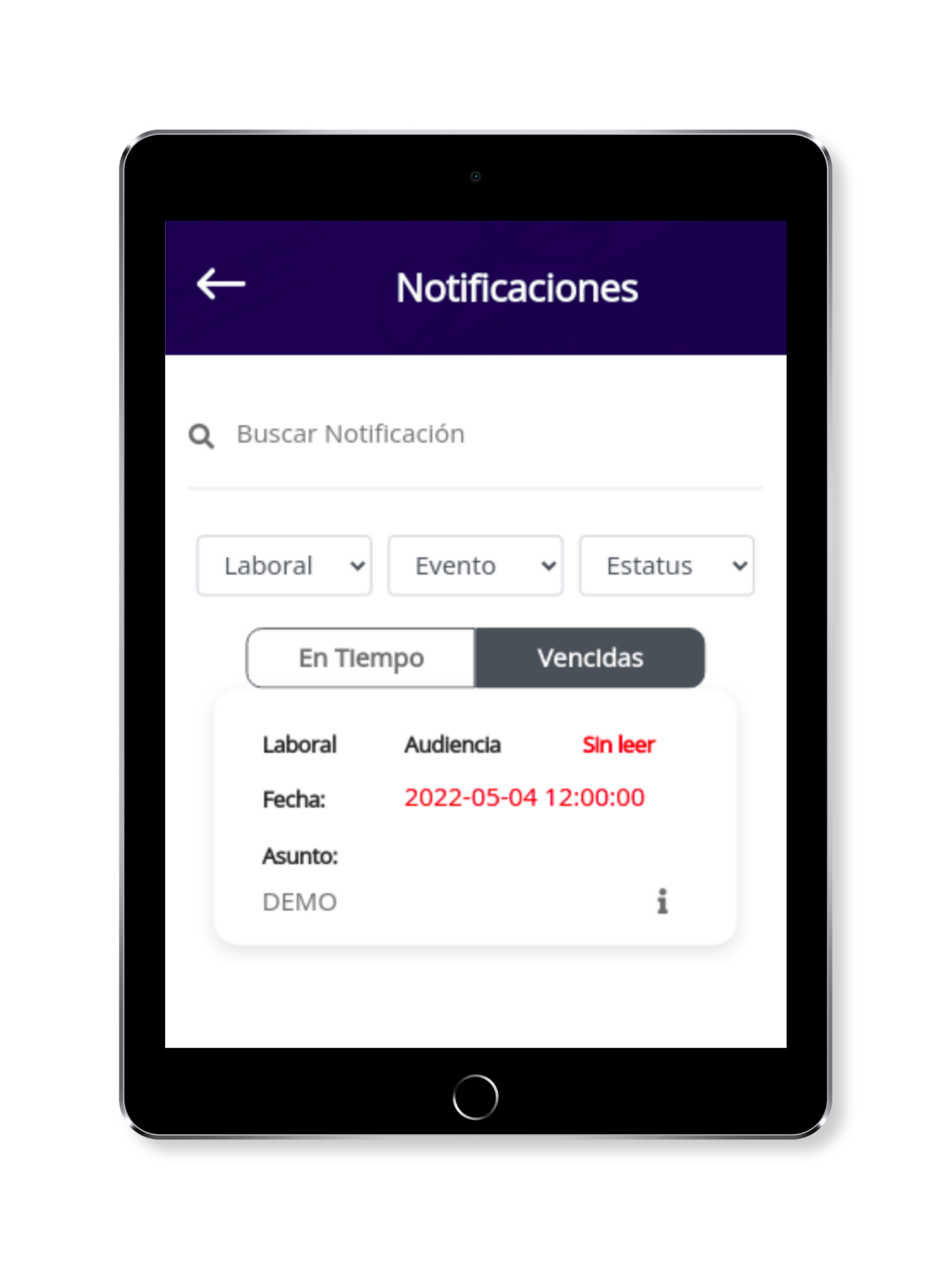 Legaltracking screenshot 12